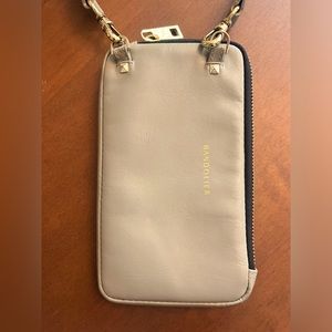 Bandolier Expanded Zip Pouch with Crossbody Strap